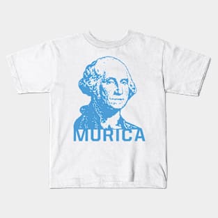 Murica - George Washington Kids T-Shirt